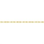 2.5x6.5mm Flat Paperclip Chain 10ft Spool