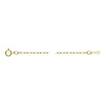 16" 1.75mm Drawn Cable Chain