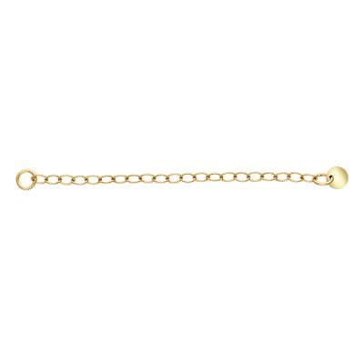 2" Cable Chain Ext w / Round Quality Tag 2" Cable Chain Ext w / Round Quality Tag