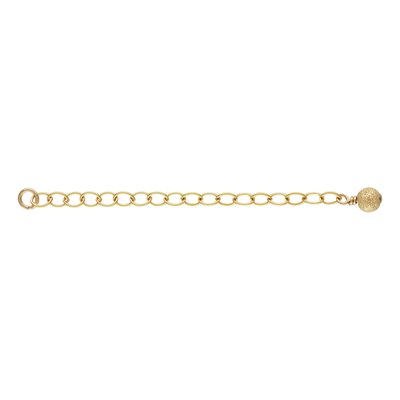 2" Ext w / 4.0mm Stardust Bead 2" Ext w / 4.0mm Stardust Bead