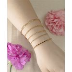 6.5" 4mm Round Sequin Disc Chain w / 1" Ext