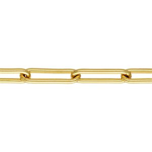 4.0x13.8mm Paperclip Chain 10ft Spool