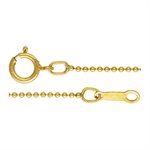 16" 1.0mm Bead Chain