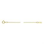 16" 1.0mm Bead Chain