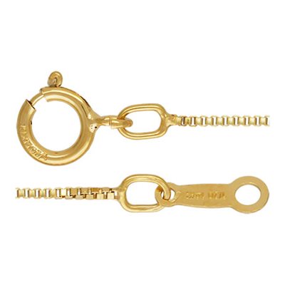 18" 0.75mm Box Chain