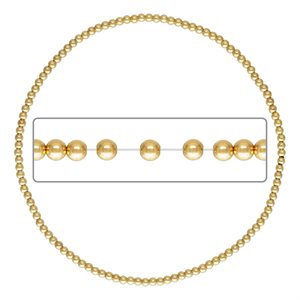 7.5" 2.0mm Beaded Stretchy Bracelet