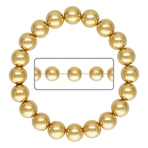 5.5" 8.0mm Beaded Stretchy Bracelet