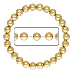 7.5" 8.0mm Beaded Stretchy Bracelet