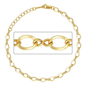 6.5" 3.7mm Figure 8 Cable Chain w / 1"Extender