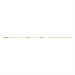 18" 1.7mm Cable 4mm 3A CZ (9 Stone) w / Ext