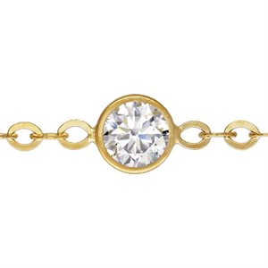 1.7mm Flat Cable 4.0mm White 3A CZ (1.25" Spacing) 50ft Spool