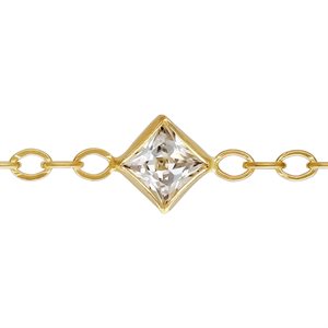 1.7mm Flat Cable 3.0mm Square White 3A CZ (1.25" Spacing) 50ft Spool