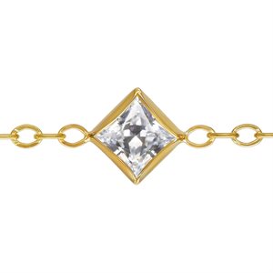 1.7mm Flat Cable 4.0mm Square White 3A CZ (1.25" Spacing) 10ft Spool