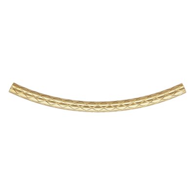 1.5x25.0mm Quilted Curved Tube 1.5x25.0mm Quilted Curved Tube