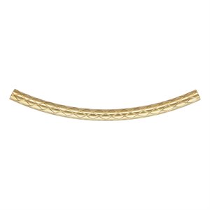 1.5x25.0mm Quilted Curved Tube