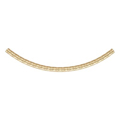 1.5x34.0mm Quilted Curved Tube 1.5x34.0mm Quilted Curved Tube