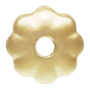 3.0mm Flower Bead Cap 0.76mm Hole