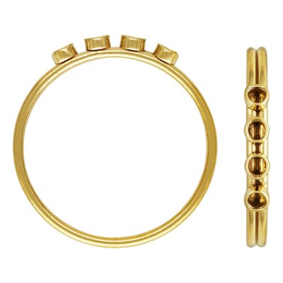 4 2mm Bezel Stacking Ring Size 7 4 2mm Bezel Stacking Ring Size 7
