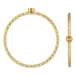 2.0mm Bezel Sparkle Stacking Ring Size 8