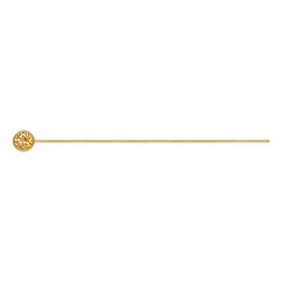 3.0mm Champagne 3A CZ Bezel Headpin 3.0mm Champagne 3A CZ Bezel Headpin