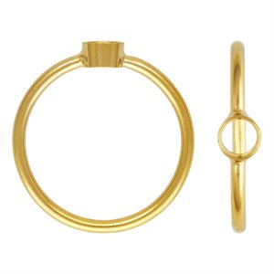 4.0mm Bezel Ring Size 7
