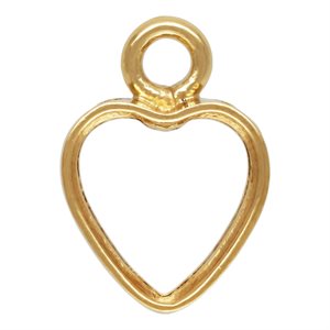 4.0mm Heart Bezel Drop