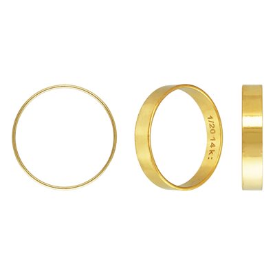 3.5mm Flat Ring US Ring Size 6