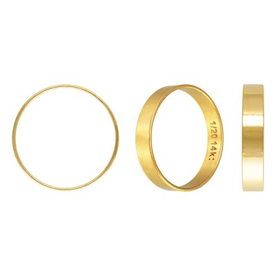 3.5mm Flat Ring US Ring Size 7 3.5mm Flat Ring US Ring Size 7