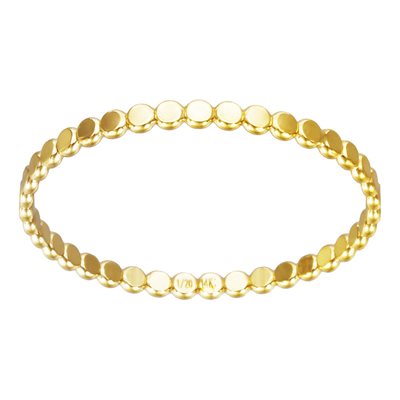 1.8mm Flat Beaded Ring US Ring Size 10 1.8mm Flat Beaded Ring US Ring Size 10