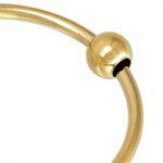 1.0mm Spinner Ring w / 3.0mm Bead Size 7
