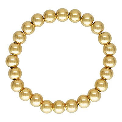 3.0mm Beaded Stretchy Ring Size 8