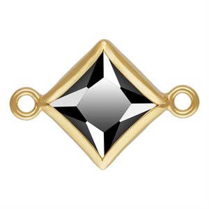 5.0mm Black 3A CZ Square Bezel Connector
