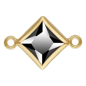 5.0mm Black 3A CZ Square Bezel Connector