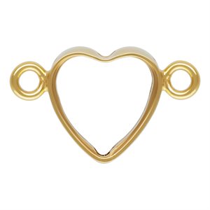 5.0mm Horizontal Heart Bezel Connector