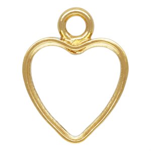 5.0mm Heart Bezel Drop