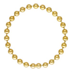 1.5mm Bead Chain Ring Size 3.5-4