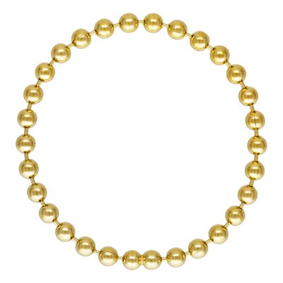 1.5mm Bead Chain Ring Size 6.25-6.75