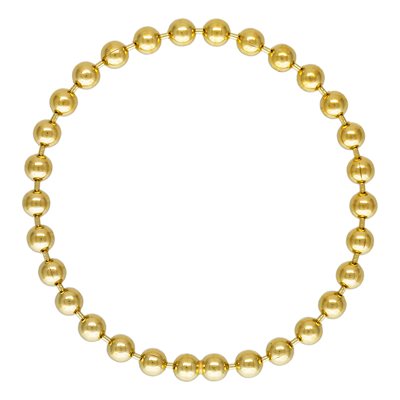 1.5mm Bead Chain Ring Size 6.25-6.75