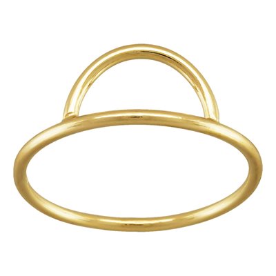 5mm Single Arch Ring (1mm Wire) Size 4