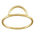 5mm Single Arch Ring (1mm Wire) Size 4