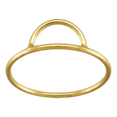 5mm Single Arch Ring (1mm Wire) Size 6