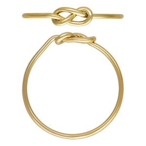 Infinity Knot Ring Size 5