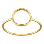 10mm Open Circle Ring (1mm Wire) Size 9