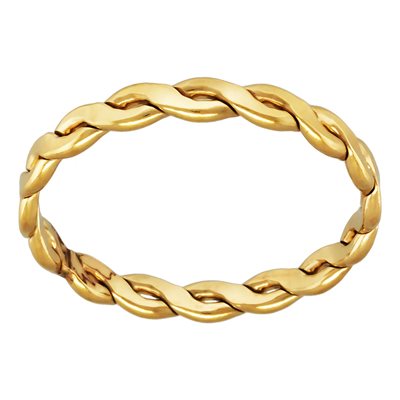 2.4mm Woven Ring Size 5