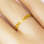 2.4mm Woven Ring Size 5