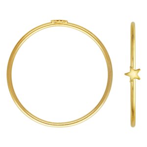 3.5mm Star Stacking Ring Size 9