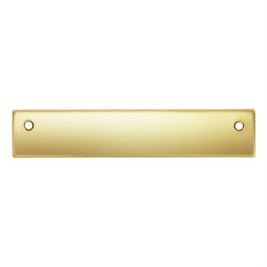 Necklace Bar w / 2 Holes (6.4x31.75mm)