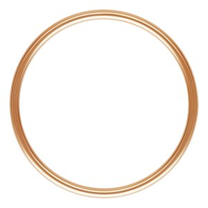 1.0x18.5mm Stacking Ring Size 6