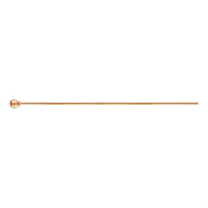Ball Headpin 26ga .016x1.0"(0.41x25.4mm)