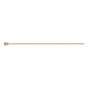 Ball Headpin 26ga .016x1.0" (0.41x25.4mm)